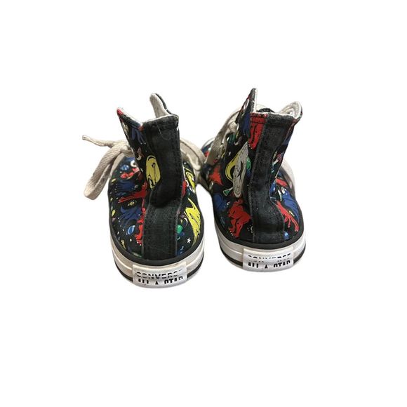 Converse Dino Chuck Taylors high tops Boys Shoes size 1 - Picture 3 of 5